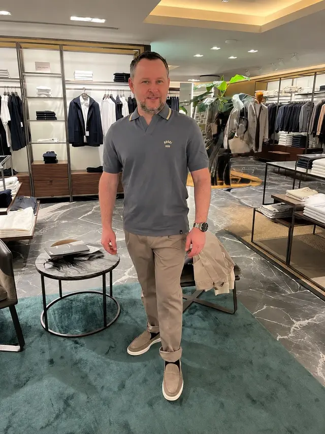Personal stylist para homens — exemplo de trabalho